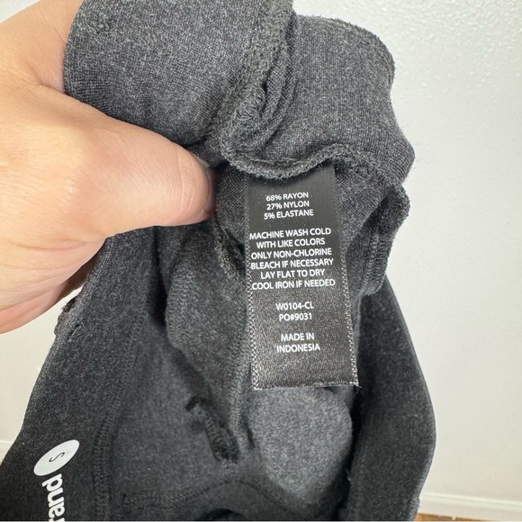 Betabrand Classic Dress Pant Yoga Pant Bootcut in Charcoal Size Small - Picture 8 of 8